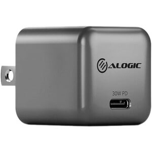 Cargador miniatura de GaN USB-C de potencia rápida Alogic de 30 W - 30 W - 120 V CA