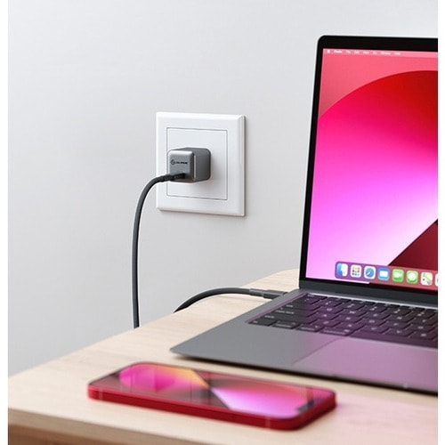 Cargador miniatura de GaN USB-C de potencia rápida Alogic de 30 W - 30 W - 120 V CA