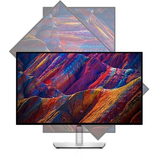 Monitor LCD Dell UltraSharp U2723QE de 27", 4K UHD, relación de aspecto 16:9, negro y plateado