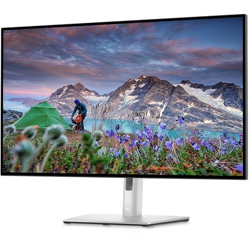 Monitor LCD Dell UltraSharp U2723QE de 27", 4K UHD, relación de aspecto 16:9, negro y plateado