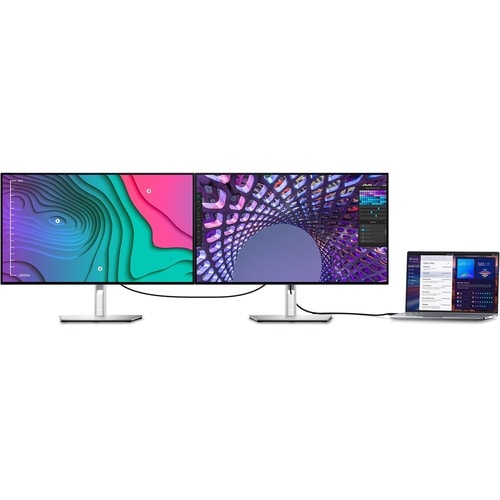 Monitor LCD Dell UltraSharp U2723QE de 27", 4K UHD, relación de aspecto 16:9, negro y plateado