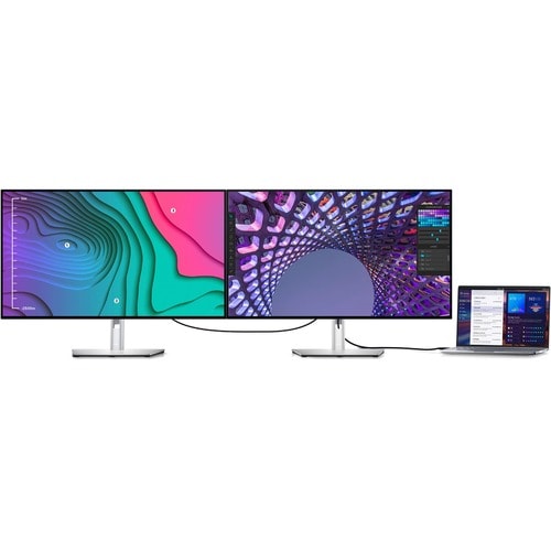 Monitor LCD Dell UltraSharp U3223QE de 32" 4K UHD - 16:9 - Negro, Plateado
