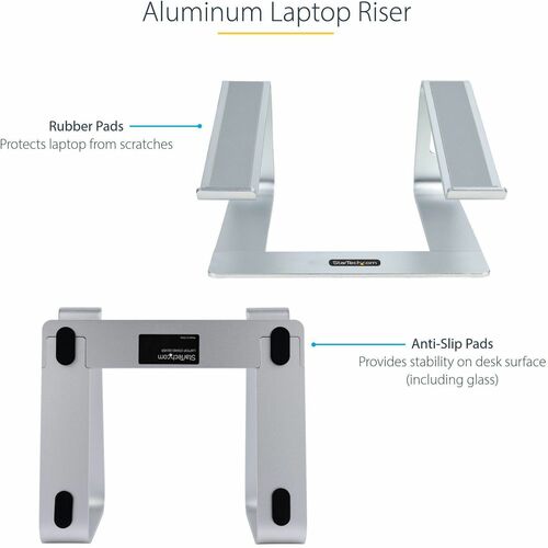 Support pour ordinateur portable StarTech.com pour bureau, supporte 5 kg /