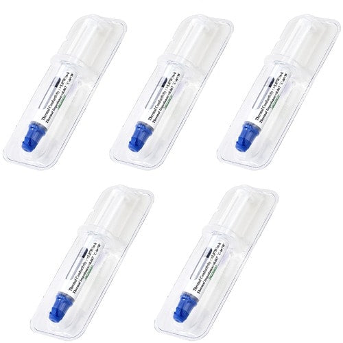 Pâte thermique StarTech.com, paquet de 5 seringues (1,5 g/unité), oxyde métallique