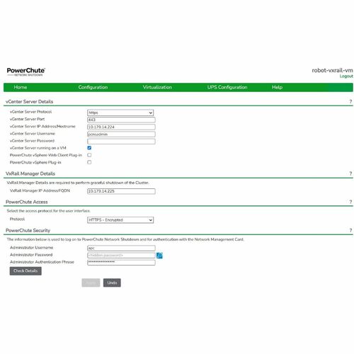 Licencia digital de APC by Schneider Electric, apagado de red PowerChute para Virtu