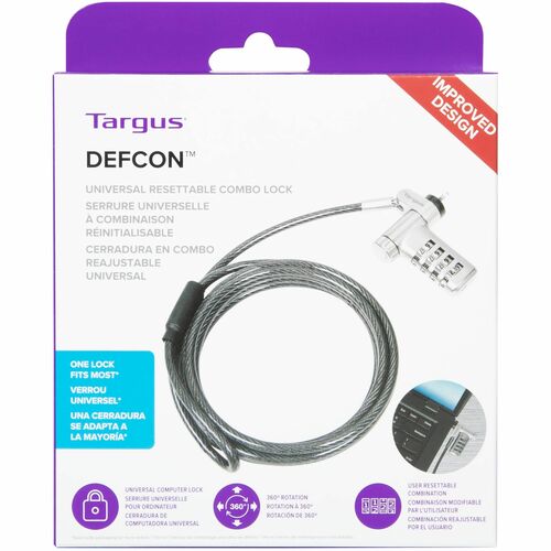 Targus DEFCON Ultimate Universal Resettable Combin