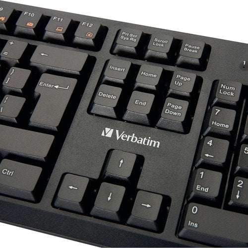 Ensemble clavier et souris filaires Verbatim USB Type-A