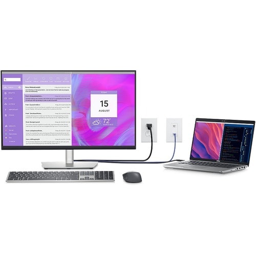 Monitor LCD Dell P2723QE de 27" con resolución 4K - 16:9 - Negro, Plateado