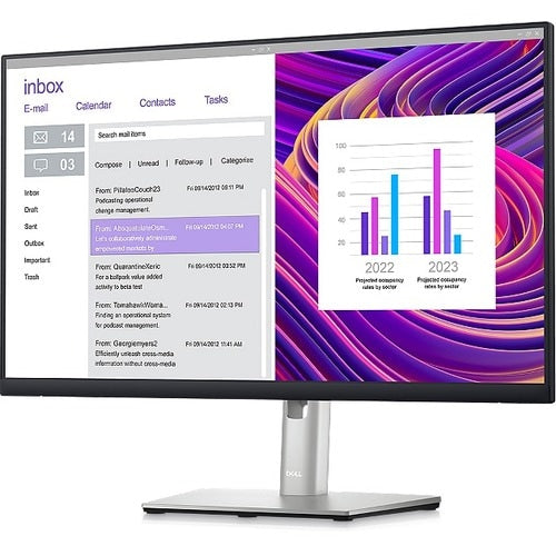 DELL 24IN USB-C HUB MONITOR P2423DE