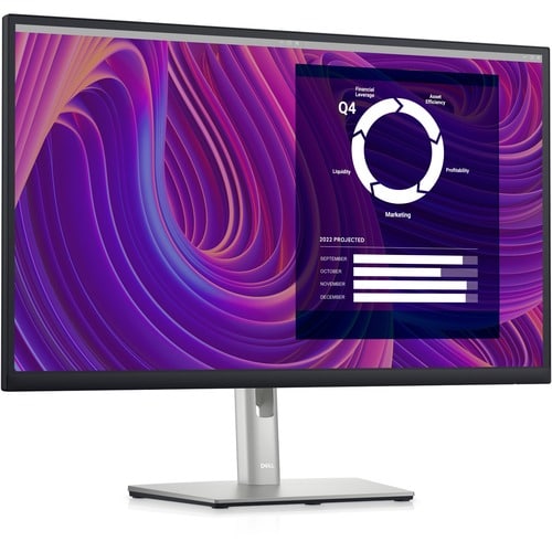 Monitor LCD Dell P2723D de 27" QHD - 16:9 - Negro, Plateado