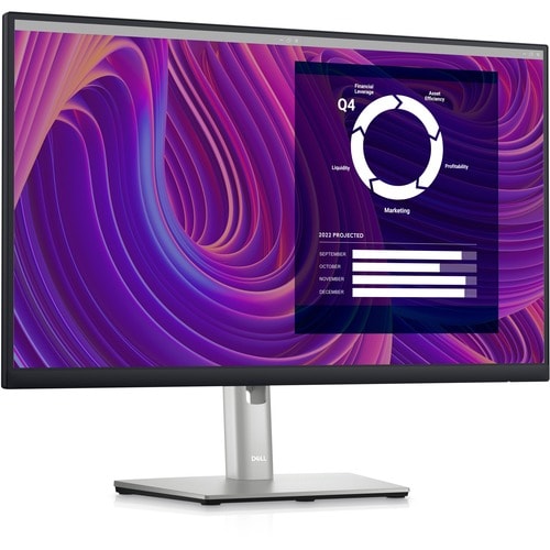 Monitor LCD Dell P2423D de 24" QHD - 16:9 - Negro, Plateado