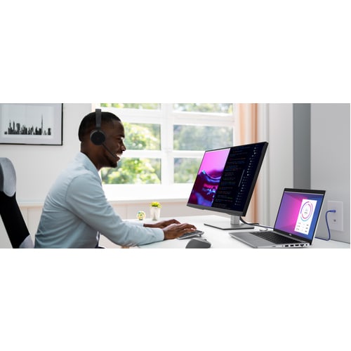 Monitor LCD Dell P2723DE de 27" QHD - 16:9 - Negro, Plateado