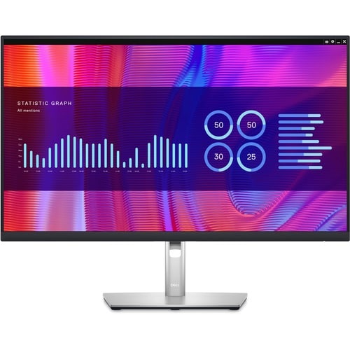 Monitor LCD Dell P2723DE de 27" QHD - 16:9 - Negro, Plateado