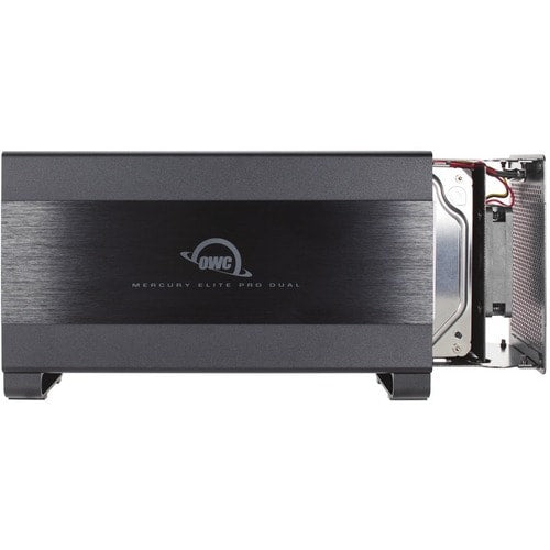 Disco duro externo Mercury Elite Pro de 32 TB con doble RAID, Thunderbolt 2 y USB 3.2