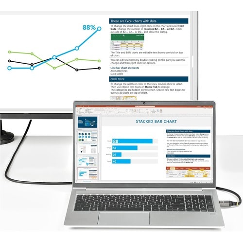 Câble HDMI 2.0 certifié premium StarTech.com de 0,5 m