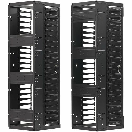 Organiseur de câbles Tripp Lite by Eaton SRCABLEVRT12HD - Passe-câbles - Noir