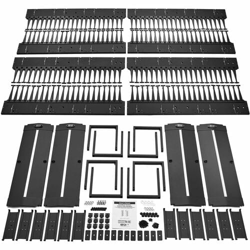 Panel de conexión de fibra precargado Tripp Lite by Eaton N48M-48M8L4-05 - 192 x dúplex - 3U de alto -