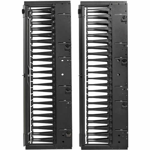 Organiseur de câbles Tripp Lite by Eaton SRCABLEVRT6HD - Passe-câbles - Noir