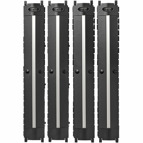 Organiseur de câbles Tripp Lite by Eaton SRCABLEVRT6HD2 - Passe-câbles - Noir