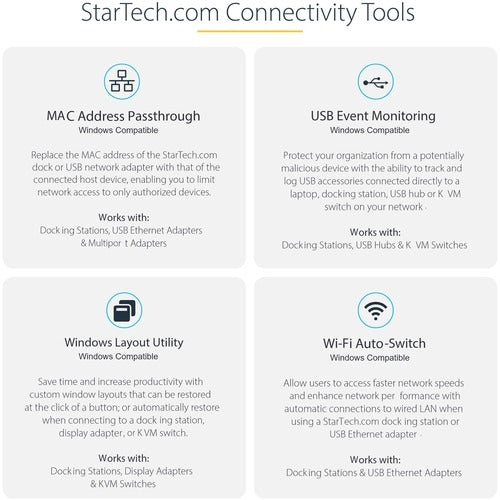 Adaptateur multiport USB-C StarTech.com, HDMI 4K 60 Hz