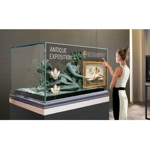 LG Transparent OLED Touch Signage - 55\" (1397 mm) OLED - Touchscreen