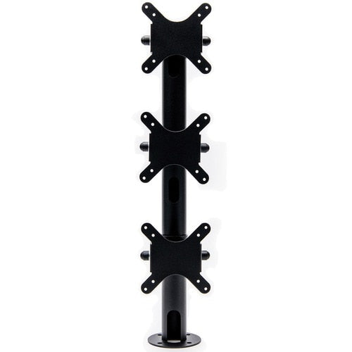 Star Micronics mUNITE TRI MOUNT BLK Mounting Pole for Tablet - Black - 3 Display