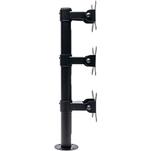 Star Micronics mUNITE TRI MOUNT BLK Mounting Pole for Tablet - Black - 3 Display