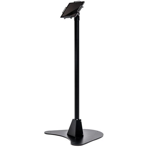 Star Micronics Tablet Kiosk Stand, 45-Inch Height, Floor Stand, Black - 46.40\"