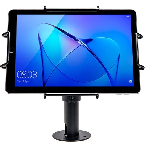 Star Micronics Pole Mount for Tablet - Black - 12\" Screen Support - 8.80 lb (39