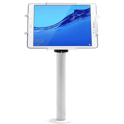Star Micronics Mounting Pole for Tablet - White - 18\" Screen Support - 75 x 75,