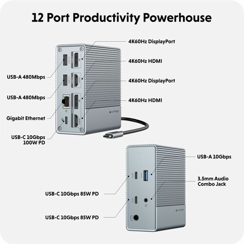 Targus HyperDrive GEN2 12 en 1 USB
