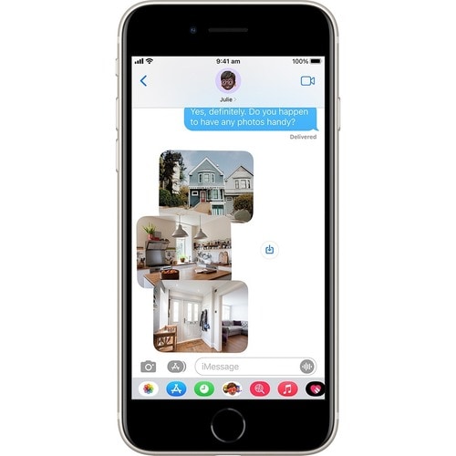 Apple iPhone SE A2595 Smartphone 64 Go - Écran LCD 4,7" HD 1334 x 750