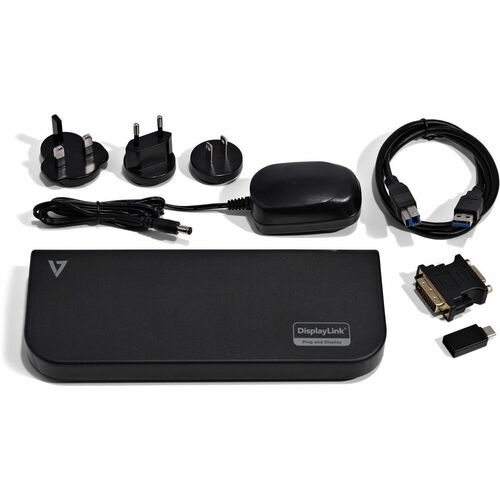 V7 UDDS2USB Dual DisplayLink Docking Station