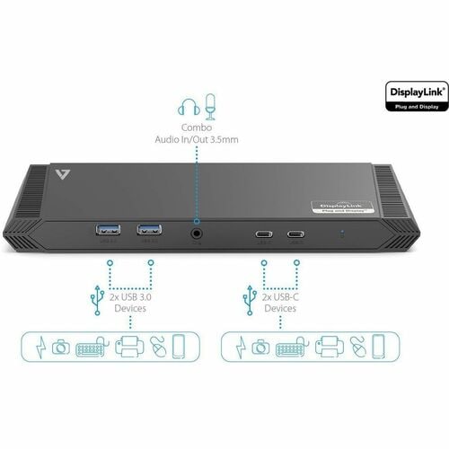 Station d'accueil V7 USBC USB