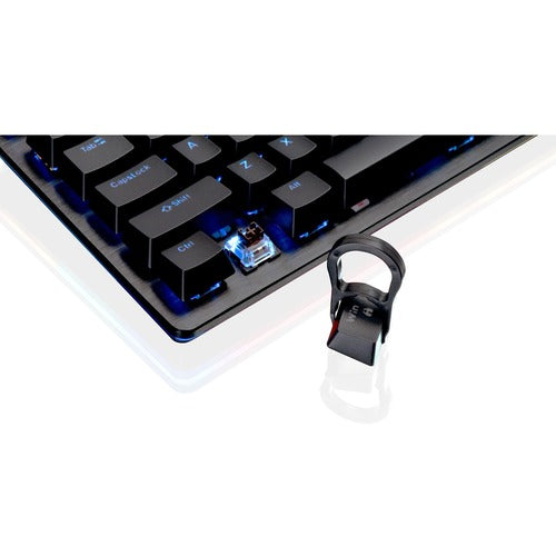 TECLADO MECÁNICO KALIBER GAMING RGB CON INTERRUPTORES MARRONES