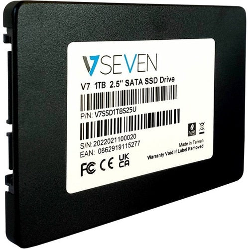 Disque SSD V7 2,5 pouces 1 To, 7 mm, 3D TLC SATA