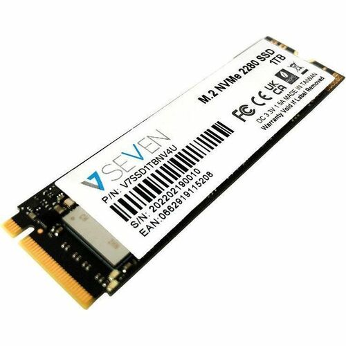 Disque SSD V7 NVME GEN4X4 M.2 NVME 3D TLC de 1 To
