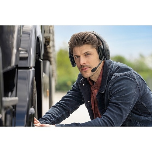 BlueParrott S650-XT Headset - Stereo, Mono - Wireless - Bluetooth - 32