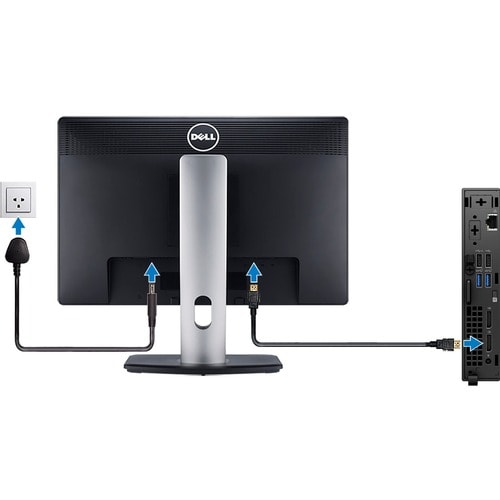 Client léger Dell OptiPlex 3000 Pentium Silver N6005 Quad-core (4 cœurs) 2 GHz - Noir