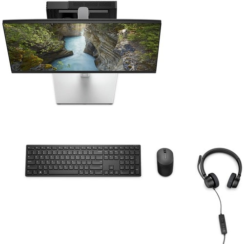Client léger Dell OptiPlex 3000 Pentium Silver N6005 Quad-core (4 cœurs) 2 GHz - Noir