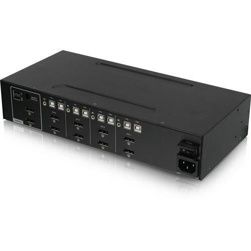 CONMUTADOR KVM SEGURO DE 4 PUERTOS CON PANTALLA DOBLE Y SOPORTE DE AUDIO CAC
