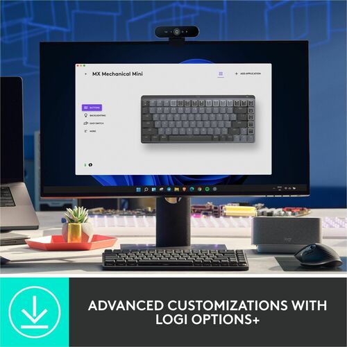 Logitech MX Mechanical Mini Minimalist Wireless Illuminated Keyboard