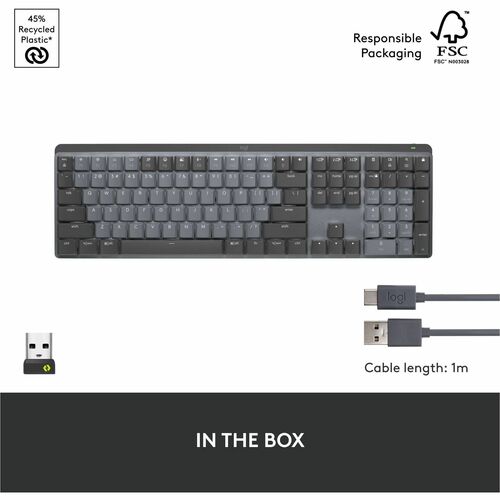 Clavier mécanique sans fil Logitech MX Performance avec rétroéclairage