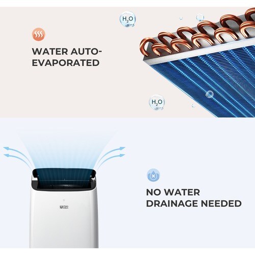 CLIMATISEUR PORTABLE INTELLIGENT 4 EN 1 BI ARIA CLIMA