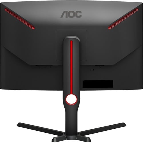 AOC CQ27G3S 27\" Class WQHD Curved Screen Gaming LCD Monitor - 16:9 - Black, Red