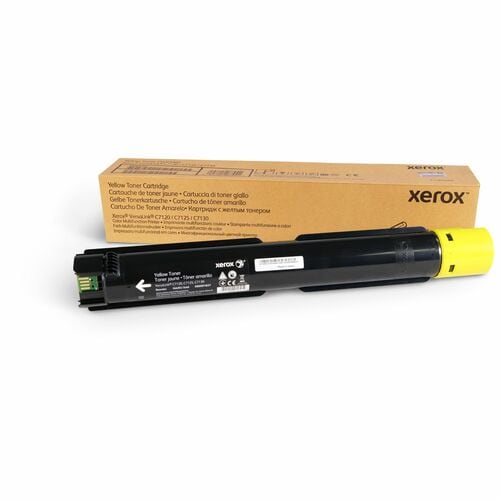 Cartouche de toner laser Xerox d'origine - Pack jaune - 18 000 -