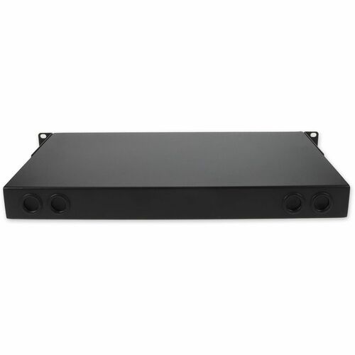 Panel de conexión 1U para montaje en rack de 19 pulgadas AddOn con 48 APC LC Duplex