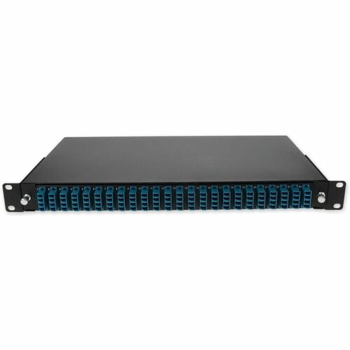 Panneau de brassage 1U AddOn 19 pouces pour montage en rack avec 48 connecteurs UPC LC Duplex