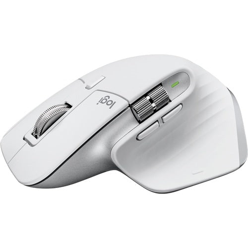 Logitech MX Master 3S Performance Wireless Mouse (Pale Grey) - Darkfield - Wireless