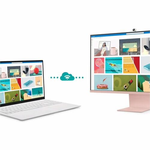 32 UHD LIFESTYLE SMART MNTR PINK 798.0 X 124.0 X 568.0 MM